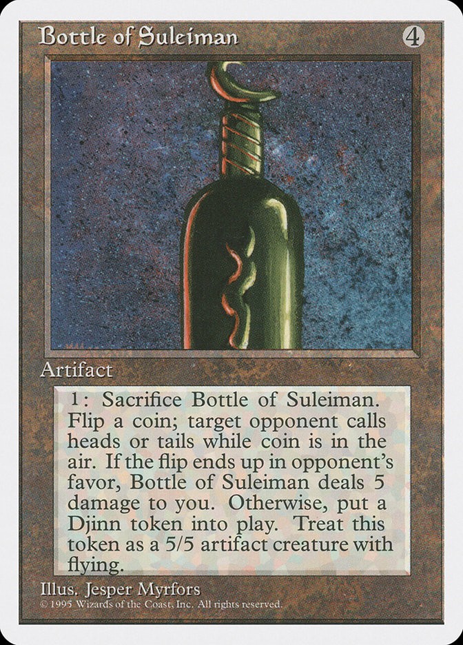 Bottle of Suleiman 4ED 301/380 MP