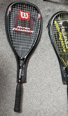 Wilson Hyper Hammer 120 & Head Intelligence I110 beide mit gepolsterten Bezügen.