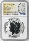 2024-S $1 Peace Silver Dollar NGC Reverse Proof PF70 Ultra Cameo