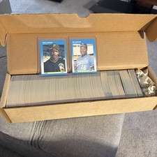 1987 Fleer Baseball Complete Set 1-660 (Bonds/ Larkin/Jackson/Ripken/Ryan)