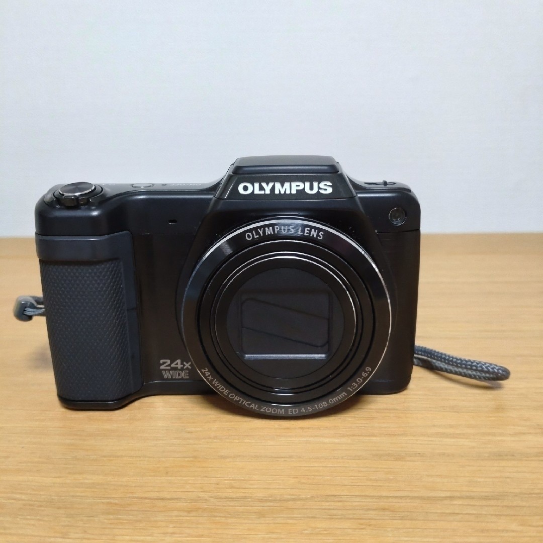Olympus STYLUS SZ-15 Digital Camera Black 24x Optical Zoom Compact