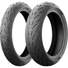 12070zr-17 18055zr-17 Michelin Road 6 Tires - Set Of 2