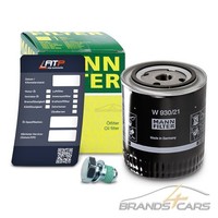Mann ÖLFILTER+ÖLABLASS-SCHRAUBE FÜR Audi A4 B6 B7 8H Cabrio 2.4 3.0 02-05