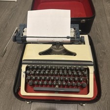 Präsiden superdeluxe Schreibmaschine im Koffer