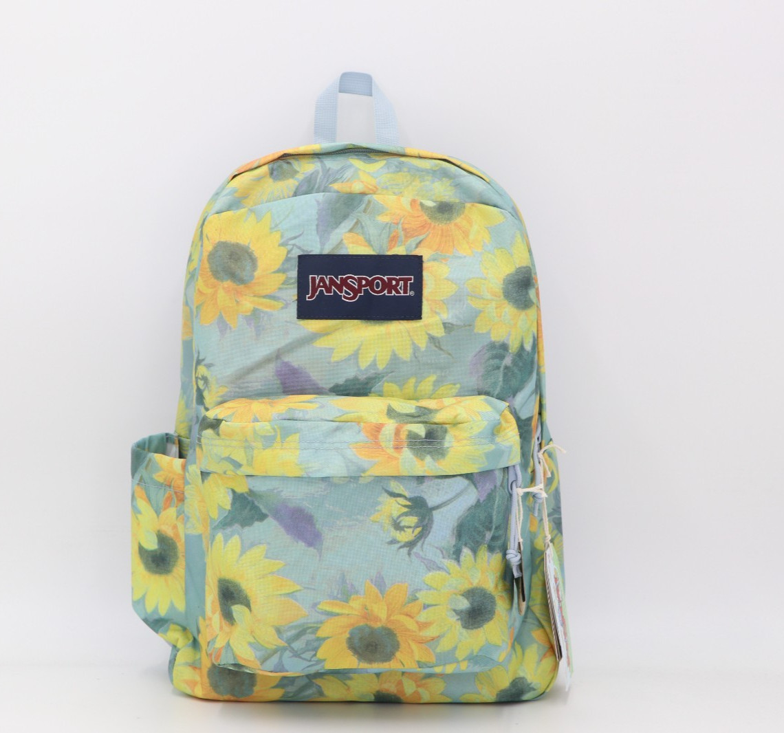 JanSport SuperBreak Plus Backpack Internal 15" laptop Sleeve, Side Pocket