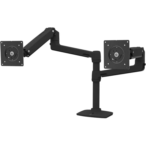 Ergotron Mounting Arm for Monitor, Notebook, Display Screen, TV - Matte Black - Picture 2 of 5