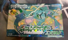 Pok mon Emerald GBA Game Boy Advance with Box  Manual, Rese/Rz, No Wireless