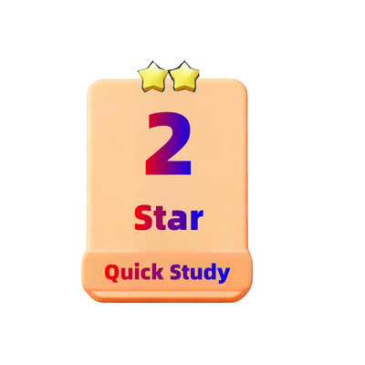 Quick Study 2      Monopoly sticker    Set  5-8