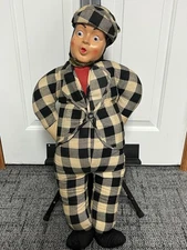 RARE 1955 JACKIE GLEASON DOLL - DANCE WITH ME - DOLL HONEYMOONERS AW-A-A-Y WE GO