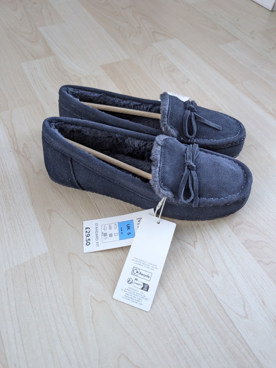 Suede Moccasin M And S Slippers Old Friend Men's Soft Sole