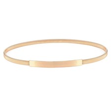 Skinny Metal Cinch Belt Stretch Thin Waist Belt Women Dress Gold 74 chars