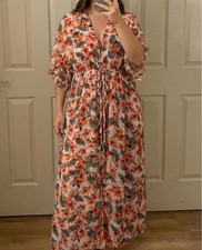 BNWT Primark Maxi Kimono Beach Cover Up L Beachwear Summer Holiday