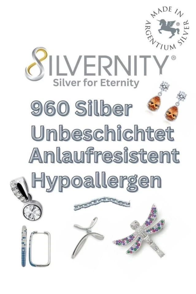 Anhänger aus 960 Argentium Silber
