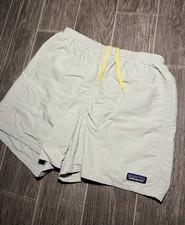 Patagonia Baggies Shorts Mens Small Green Swim Trunks Lightweight Lined Outdoor