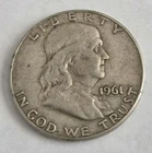 Higher quality 1961 Franklin Half Dollar
