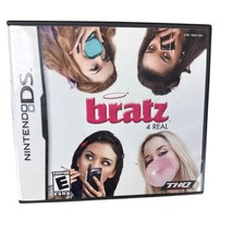 Bratz 4 Real Nintendo DS Game CIB Vintage Y2K Aesthetic Pink 2000s Dollcore THQ