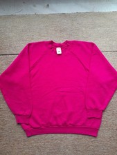 Vintage 90s Fruit Of The Loom Casualwear Fleece Top Sweatshirt Women's Size L