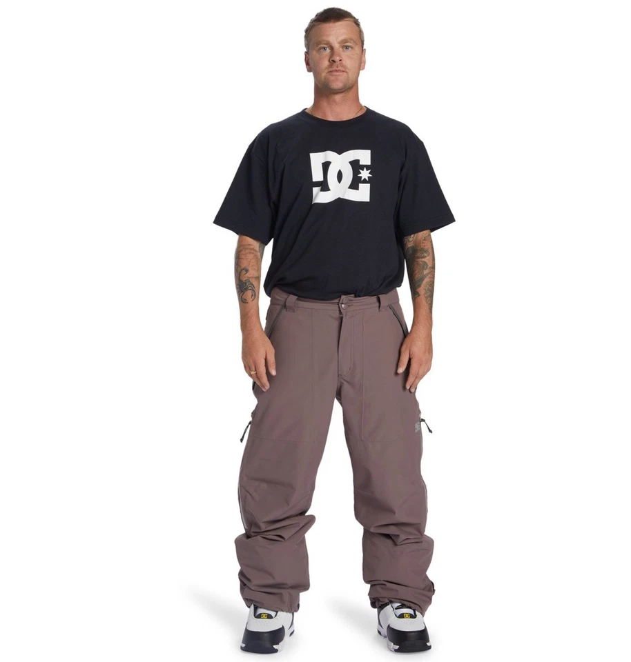 2026 NWT Mens DC Squadron 30k Technical Snow Pants $395 XL purple DWR treated - Image 2 of 4