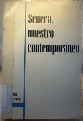 Séneca, nuestro contemporáneo (''Seneca, our contemporary'') 1965