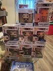 Funko Pop Lot: The Office 9 Figures All Still In Box & Notebook
