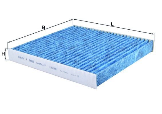 MAHLE LAO 888 Cabin Air Filter Fits Audi A3 Allstreet Sportback Limousine Cupra