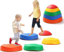 Stepping Stones for Kids,Non-Slip Toddler Sensory Stepping Stones for Promoting