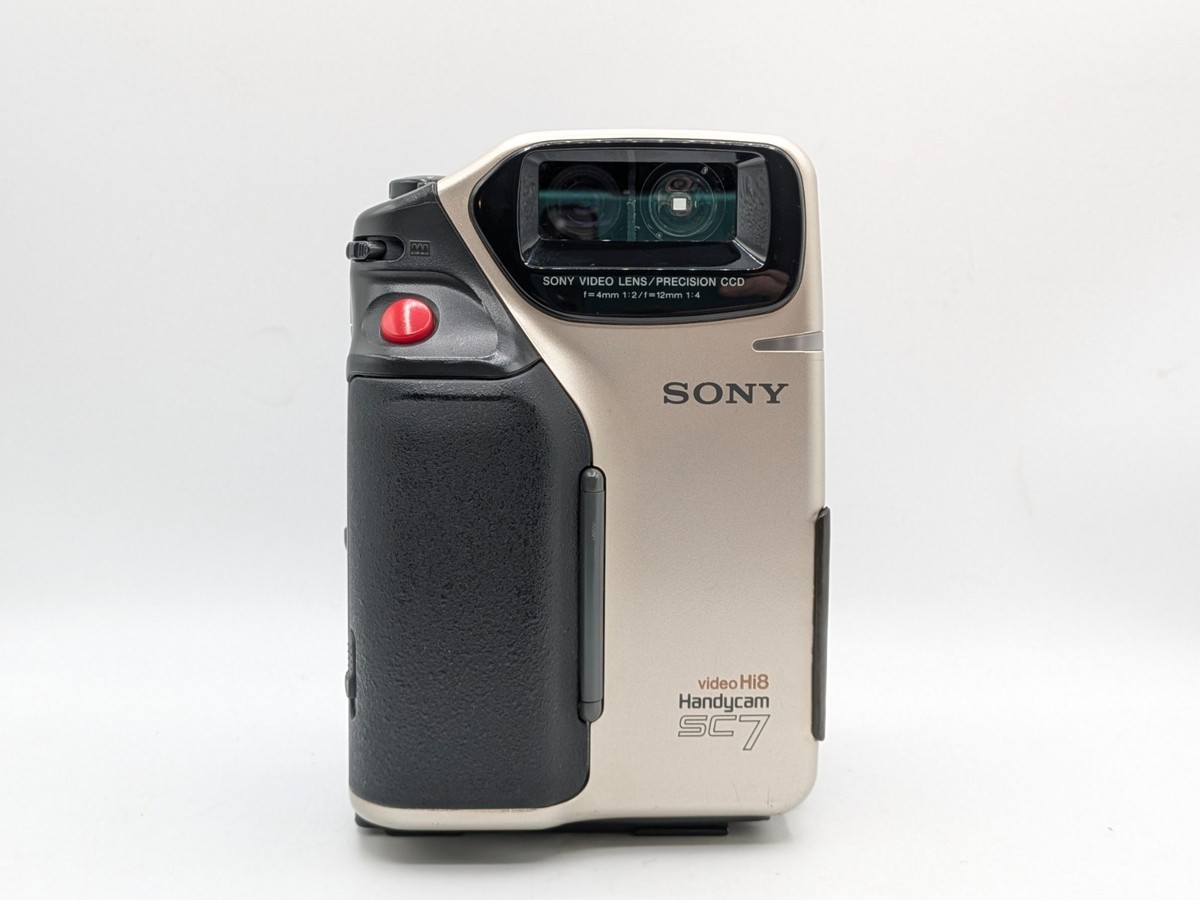 SONY VideoHi8Handycam CCD-SC7 ④ Sony CCD-SC7 – Tested Working – No Vinegar Syndrome LCD – Ultra