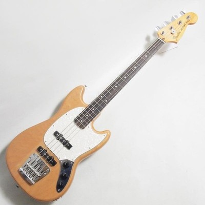 美品 Fender Japan mustang bass Fender Chili Beans. Maika Mustang Bass Aged Natural with gig bag