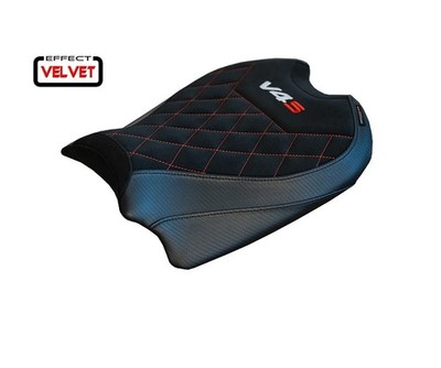 Harbin Velvet Saddle Cover Black BL TPZ Italy Ducati Panigale V4 2018 2026