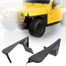 9 Wide Front Tubular Fender Flares For 1997-06 Jeep Wrangler Tj High Clearance 9 Wide Front Tubular Fender Flares For 1997-06 Jeep Wrangler Tj High Clearance