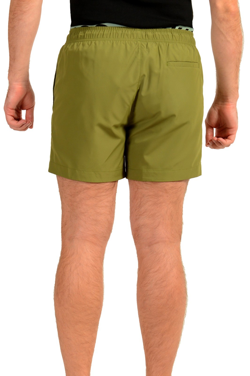 NWT Hugo Boss Men's "FLEX" Olive Green Swim Board Shorts US M IT 50 thumbnail 3