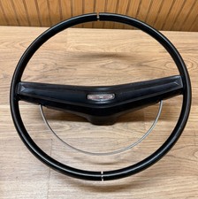 Vintage 1969 Ford Mustang Steering Wheel Whorn Button 2 Spoke 16 Diameter