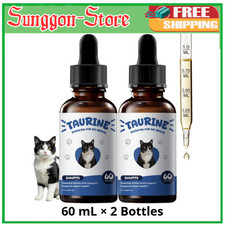 Taurine Supplement for Cats Liquid Drops, Essential Taurine Support for Heart He