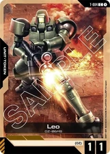 Leo Token - T-004 NM - Gundam TCG Card Game