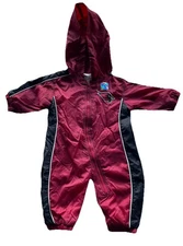 Vintage Cardinals Mighty Mac Sports boys Sz 6-9 months NFL Football Zip Down