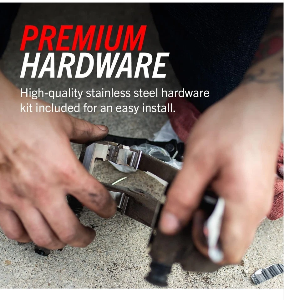 Kit de pastillas de freno delanteras traseras Power Stop SC2779 de cerámica para Hyundai Elantra 2002-05 Foto 4 de 4