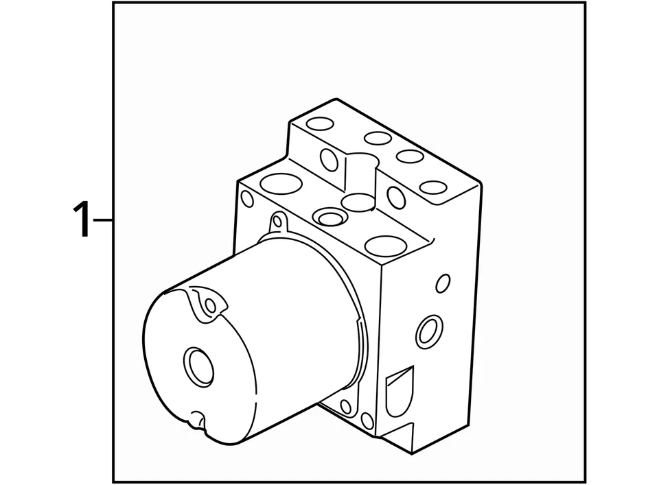 Conjunto de pieza de freno antibloqueo para BMW M6 2032350 12-19 Foto 4 de 4