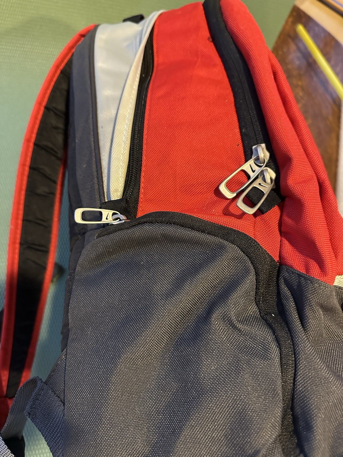 NIKE BACKPACK - RED-BLACK-GRAY - image 5