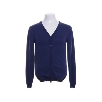 Fred Perry x Raf Simons, Strickjacke, Herren, Größe: S, Lila, Wolle #S9r