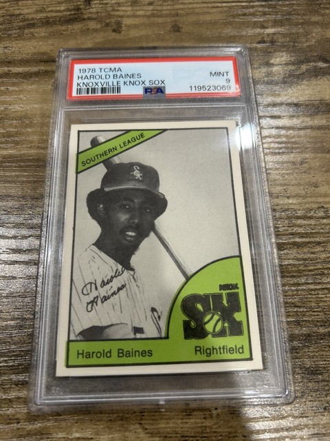 1978 TCMA HAROLD BAINES PSA 9
