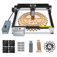 LASER TREE 80W Laser Engraver, 10000mW 10W Laser Output Laser Engraving Cutt...