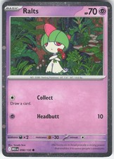 RALTS (COSMOS HOLO) 058/132 HOLO CARTE E PRODOTTI VARI POKEMON NM
