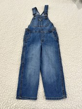 OshKosh B'gosh Toddler Unisex Girls/Boys Strap Long Pants Overall Blue Jeans 5T