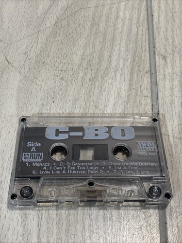 Rare C-BO Cassette One Life 2 Live Audio Tape AWOL-7201 Parental Advisory - Picture 5 of 9