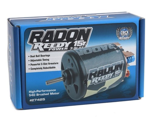 Reedy Radon 2 19T 3-Slot 3200Kv Brushed Motor ASC27427 Apex2 Hoonicorn, Apex2 .. - Bild 3 von 3