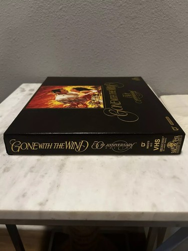 “GONE WITH THE WIND” 50th ANNIVERSARY EDITION, Box VHS Tapes With Certificate - Picture 5 of 5