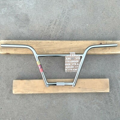 STRANGER BMX COME OVER 4pc HANDLEBAR CHROME POLISHED BARS | eBay