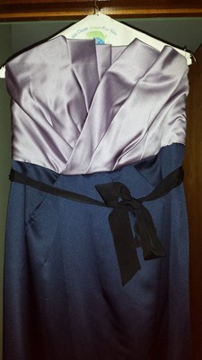 satin dress size 16