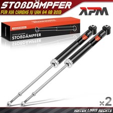 2x Stoßdämpfer Gasdruck Hinten Links Rechts für KIA Carens IV Van A4 ab 2013