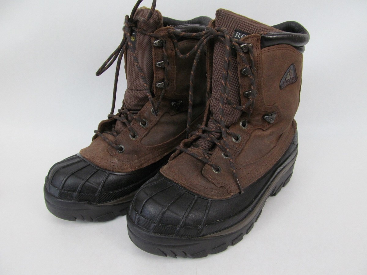 Rocky 7655 Men's Waterproof Insulated 600G Winter Boots 9 M | eBay